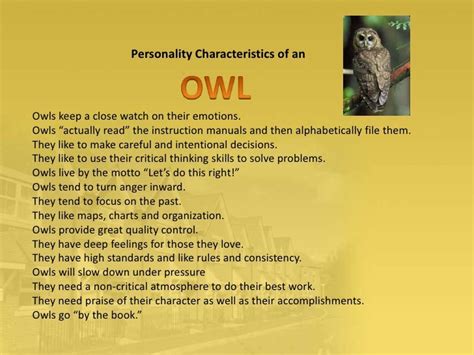 lion owl lamb peacock personality test.
